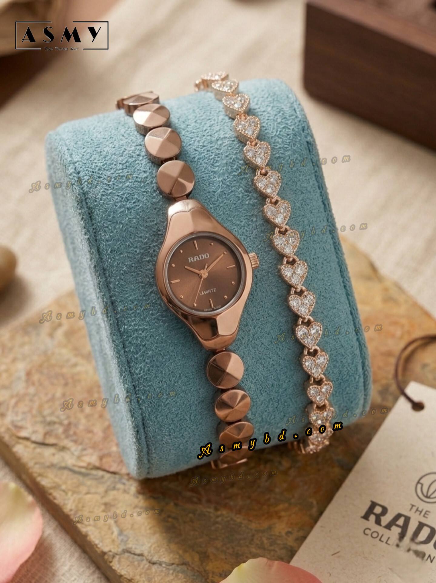 Premium Watch For Girls | Model SR01 Deep Rose